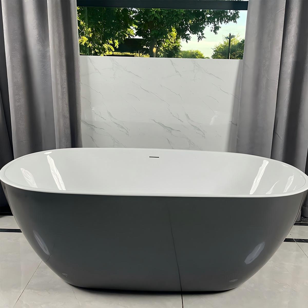 Acrylic Grey Tub ST-8001